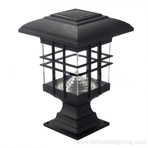 8 LED Solar Garden Landscape Flame Light